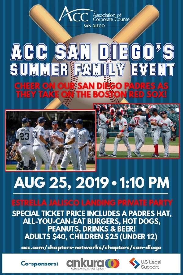 ACC San Diego’s Summer Family Event with the Padres! Association of